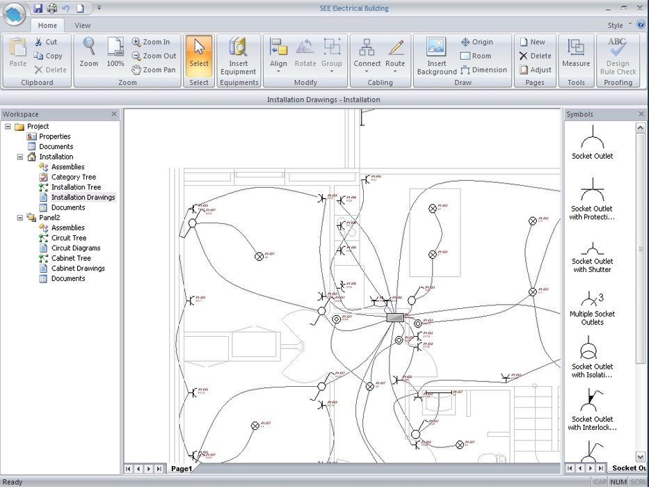 electrical cad design